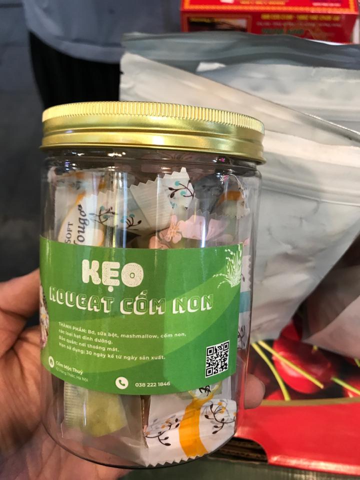 Kẹo Nougat cốm Mộc Thuỷ-duoc-ban-tai-MỘC THỦY _ CỐM MỄ TRÌ