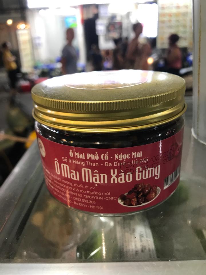Ô mai mận xào gừng-duoc-ban-tai-MỘC THỦY _ CỐM MỄ TRÌ