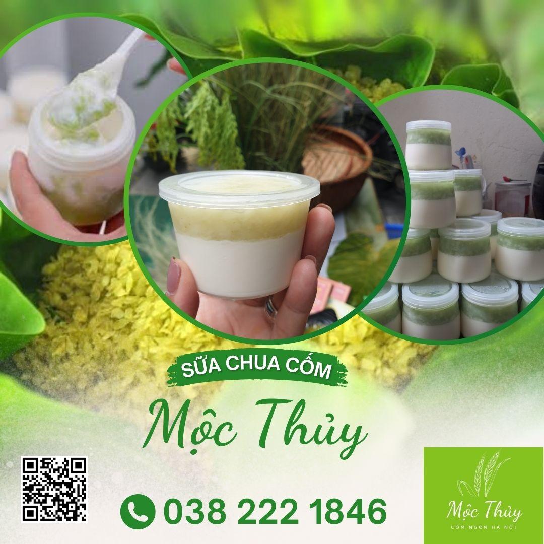 Sữa chua cốm-duoc-ban-tai-MỘC THỦY _ CỐM MỄ TRÌ