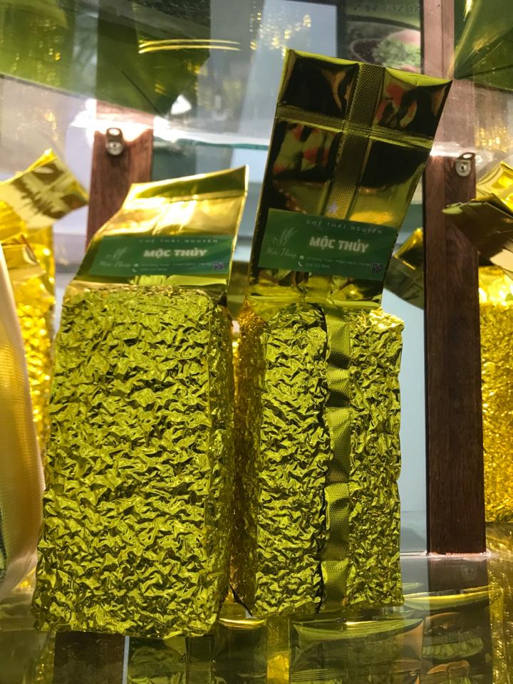 Chè Thái Nguyên đặc biệt - gói 250gr-duoc-ban-tai-MỘC THỦY _ CỐM MỄ TRÌ