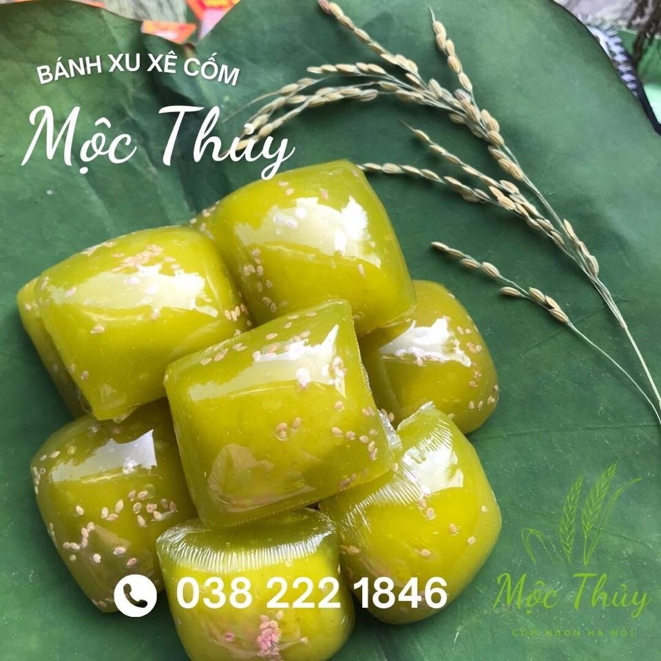 Bánh xu xê cốm xào ( hộp 10c)-duoc-ban-tai-MỘC THỦY _ CỐM MỄ TRÌ