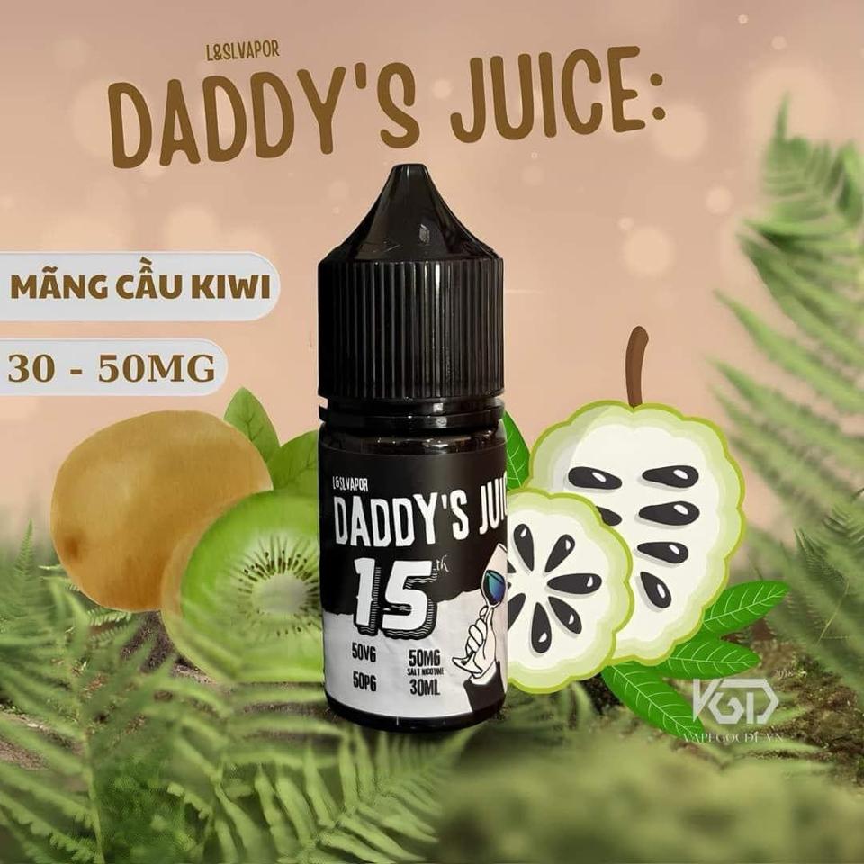 DADDY 15 50NI - Mãng Cầu Kiwi-duoc-ban-tai-KINGZ SMOKE POD SHOP