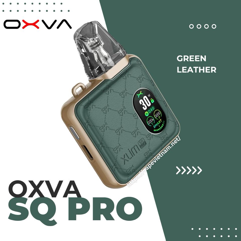 XLIM SQ PRO V2 - Green Leather-duoc-ban-tai-KINGZ SMOKE E-JUICE