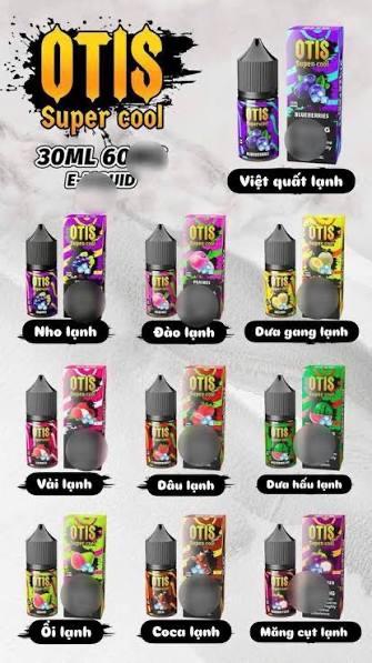 OTIS JUICE - 60MG-duoc-ban-tai-KINGZ SMOKE E-JUICE