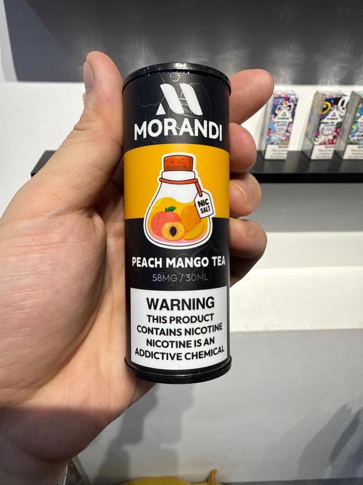 MORANDI 58NI - TRÀ ĐÀO MIX XOÀI-duoc-ban-tai-KINGZ SMOKE E-JUICE