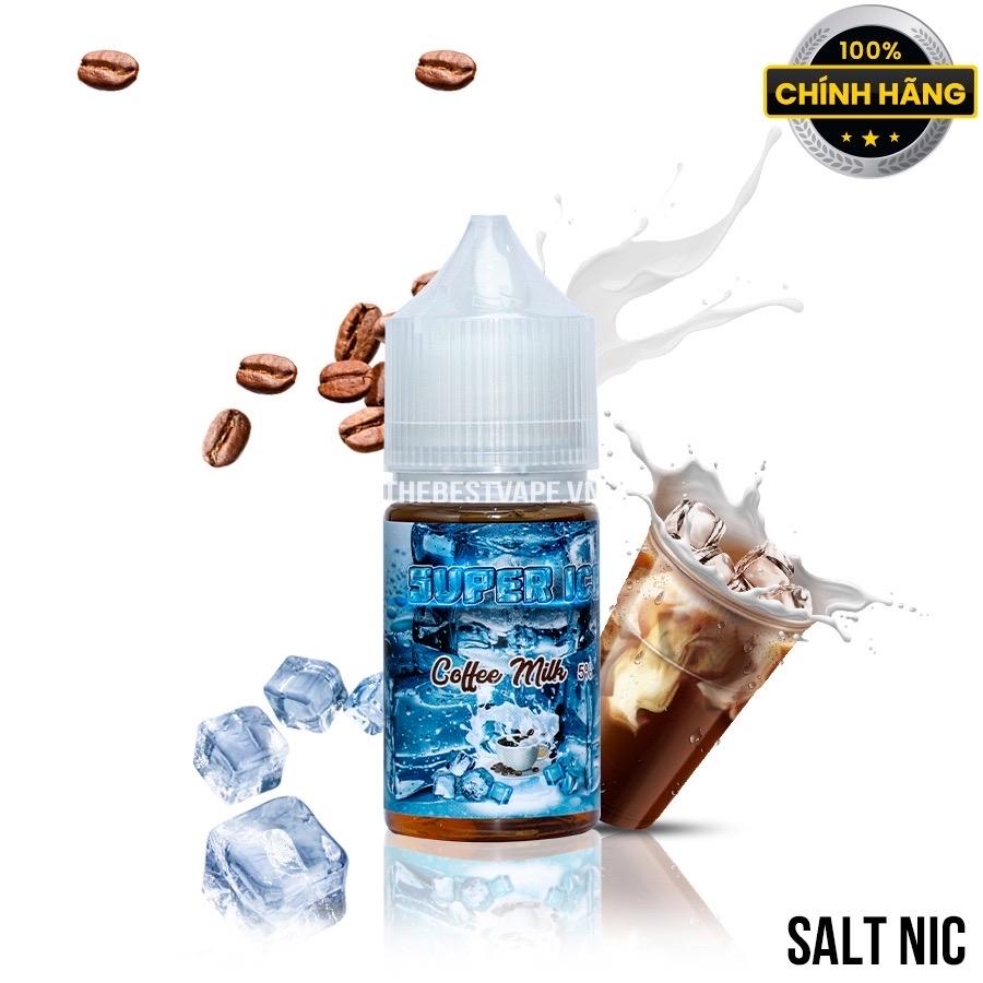 SUPER ICE 50NI - Cà Phê Sữa-duoc-ban-tai-KINGZ SMOKE E-JUICE