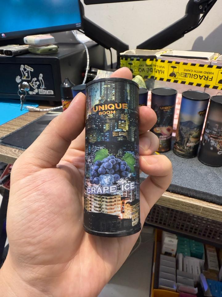 UNIQUE BOOM 50NI - NHO LẠNH-duoc-ban-tai-KINGZ SMOKE E-JUICE