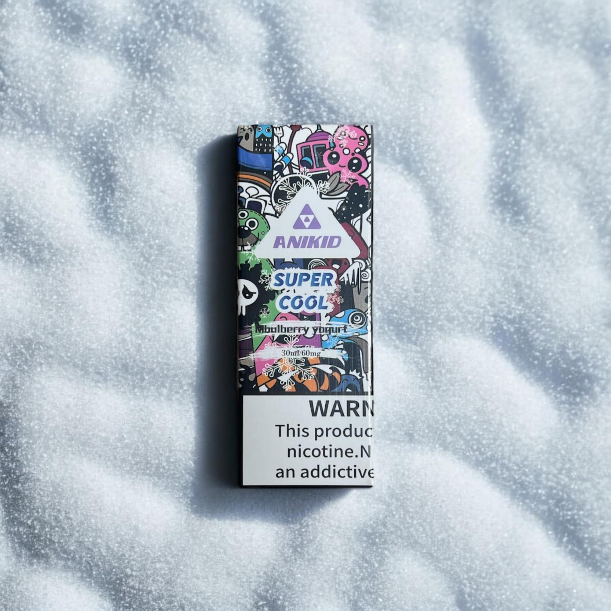 ANIKID SUPER COOL 60NI - Sữa Chua Mâm Xôi-duoc-ban-tai-KINGZ SMOKE E-JUICE
