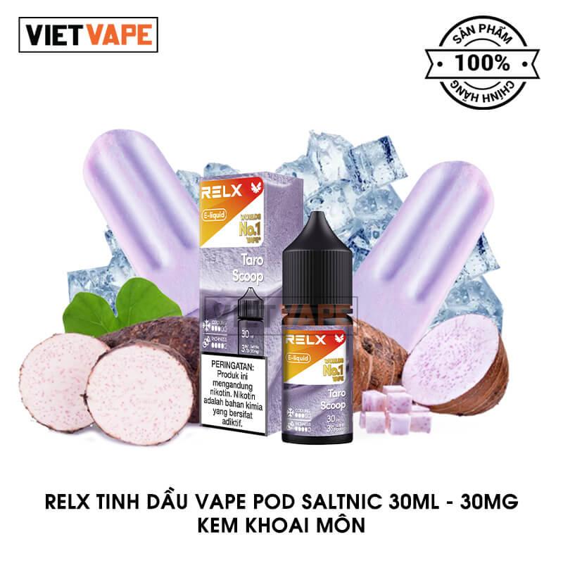RELX 30NI - Khoai Môn-duoc-ban-tai-KINGZ SMOKE E-JUICE