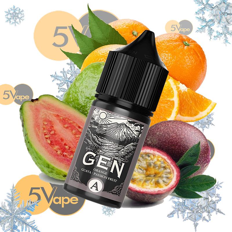 GEN JUICE A 30NI - Chanh Dây Cam Ổi-duoc-ban-tai-KINGZ SMOKE E-JUICE