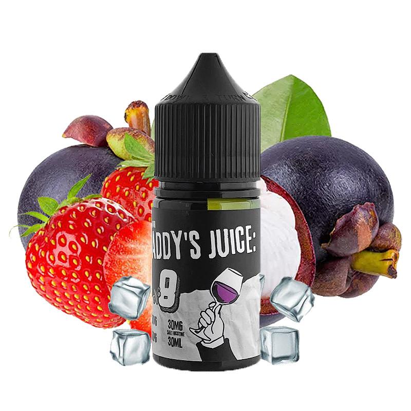 DADDY 8  50NI - Dâu Măng Cụt-duoc-ban-tai-KINGZ SMOKE E-JUICE