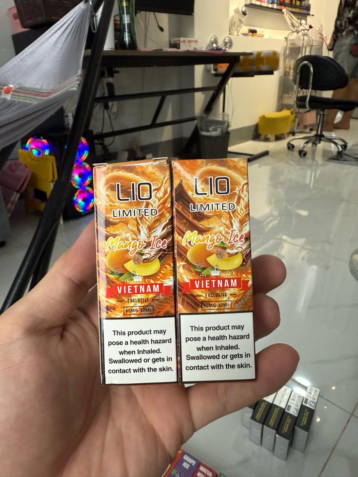 LIO LIMITED 60NI - XOÀI-duoc-ban-tai-KINGZ SMOKE E-JUICE