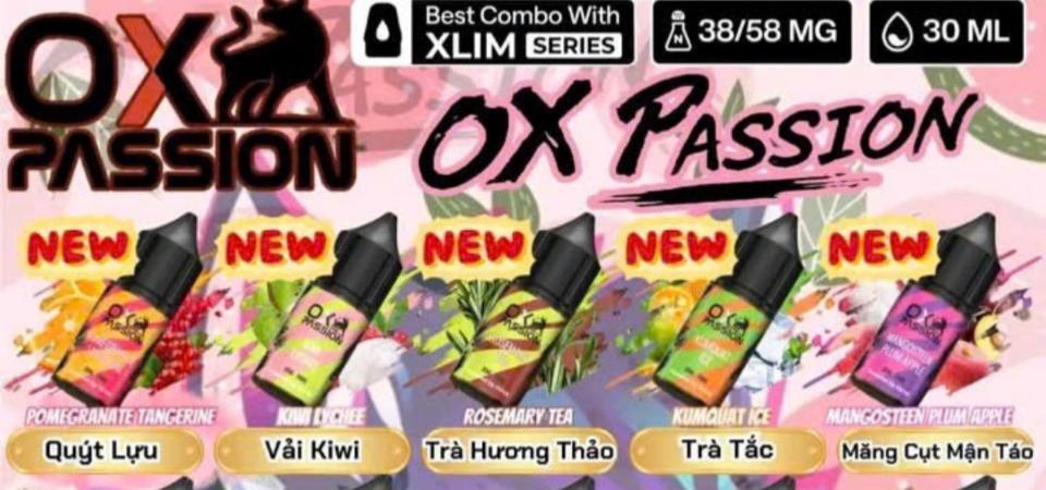 OX PASSION 58NI - TRÀ HỒNG BÌ-duoc-ban-tai-KINGZ SMOKE POD SHOP