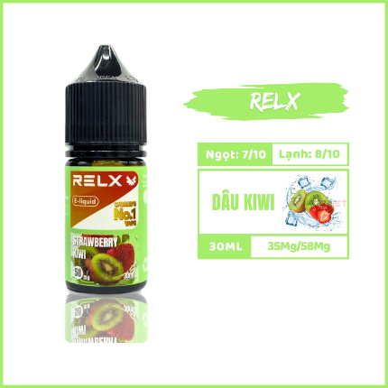 RELX 58NI - DÂU KIWI-duoc-ban-tai-KINGZ SMOKE E-JUICE
