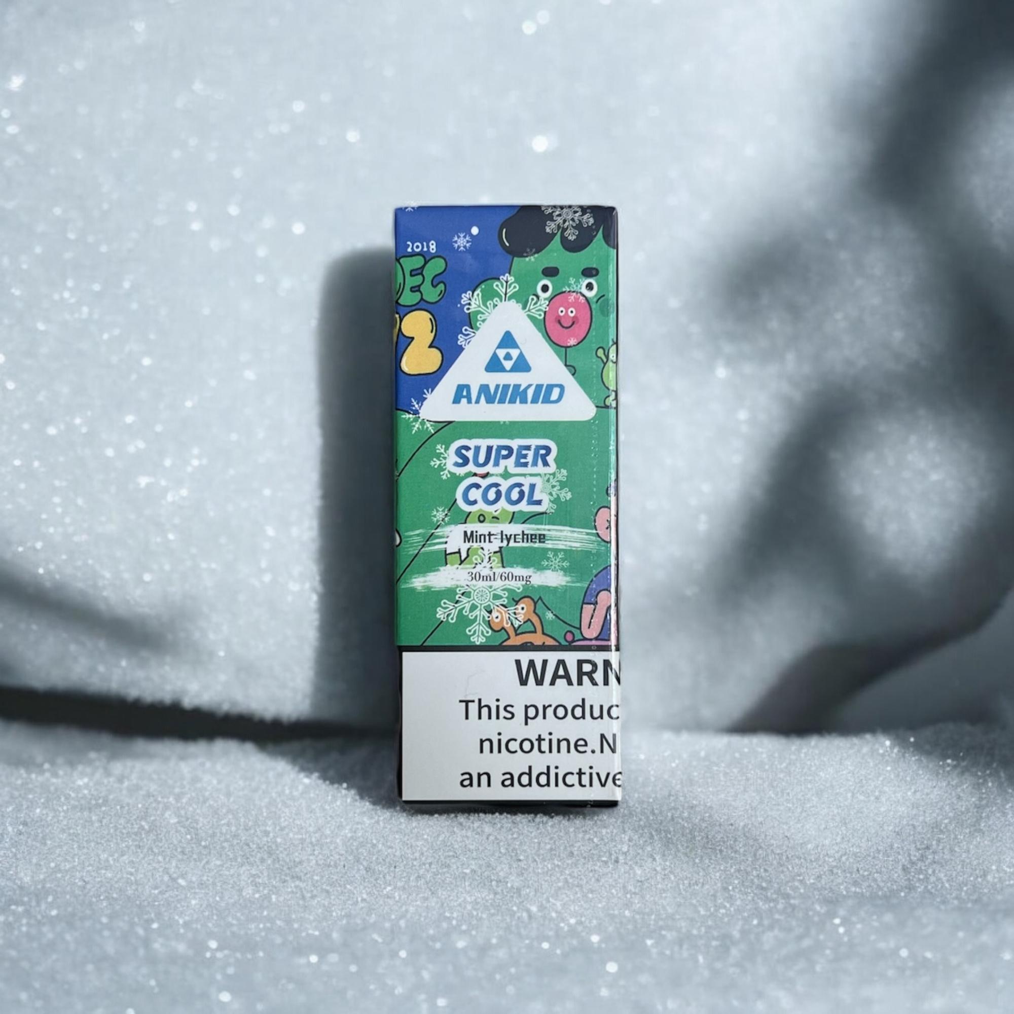 ANIKID SUPER COOL 60NI - Vải Bạc Hà-duoc-ban-tai-KINGZ SMOKE E-JUICE