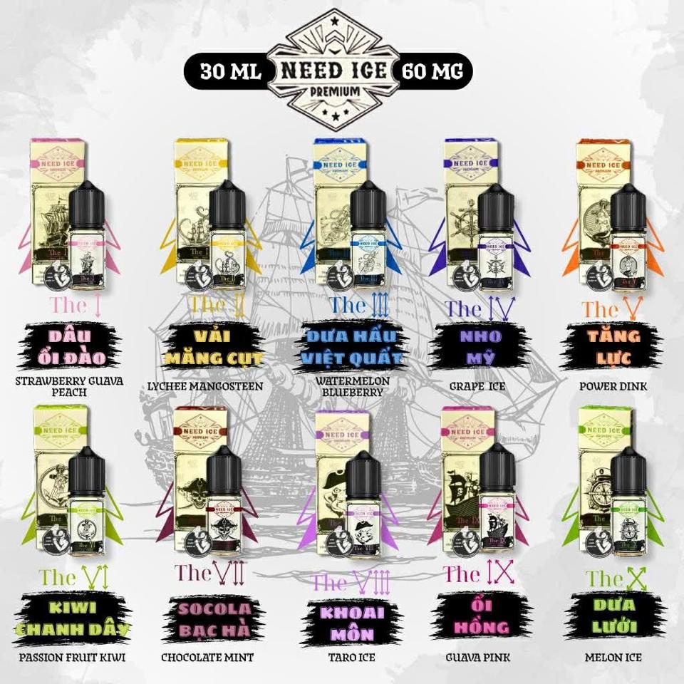 NEED ICE 60MG-duoc-ban-tai-KINGZ SMOKE E-JUICE