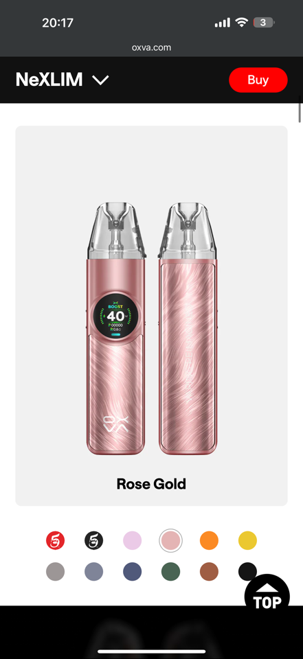 XLIM NE 40W - ROSE GOLD-duoc-ban-tai-KINGZ SMOKE POD SHOP