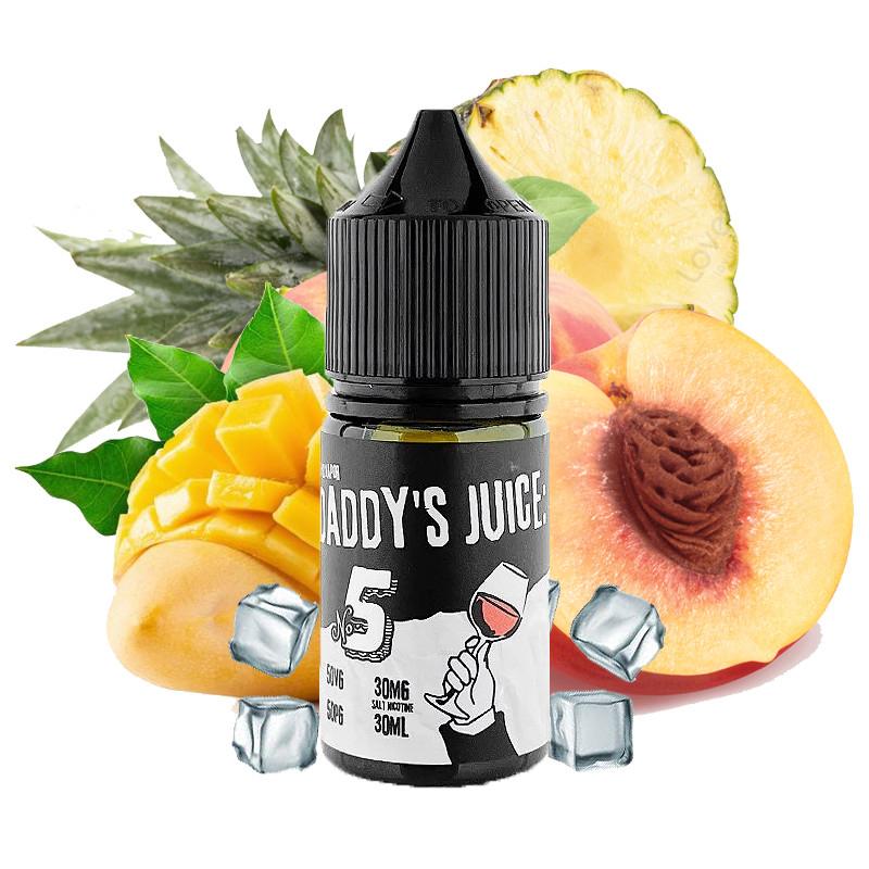 DADDY 5 50NI - Dứa Xoài Đào-duoc-ban-tai-KINGZ SMOKE E-JUICE