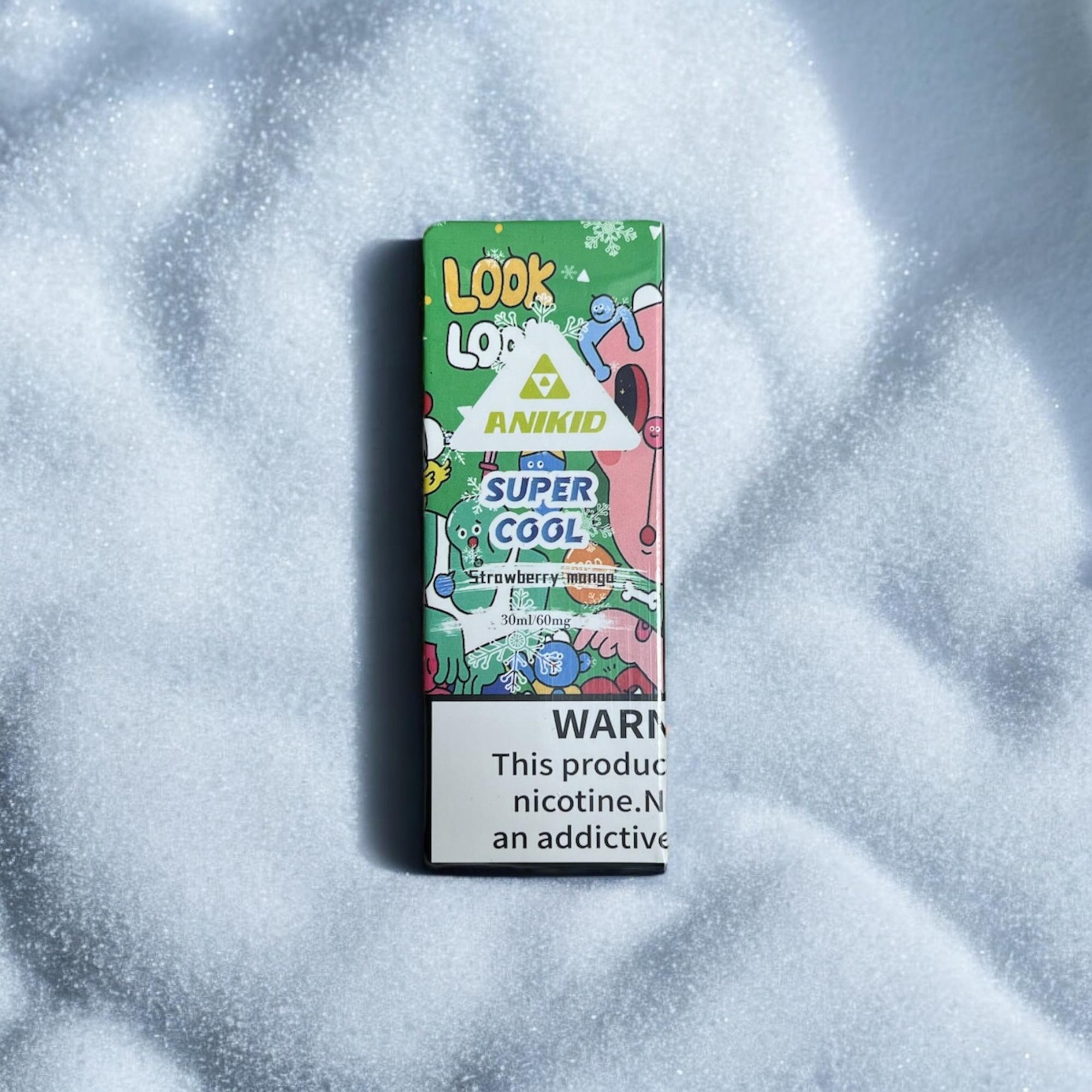 ANIKID SUPER COOL 60NI - Xoài Dâu-duoc-ban-tai-KINGZ SMOKE E-JUICE
