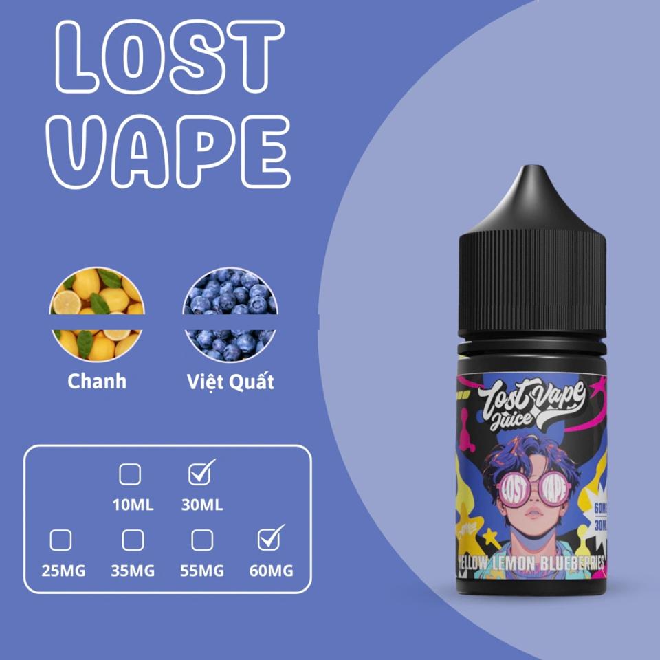 LOSTVAPE 60MG - VIỆT QUẤT CHANH-duoc-ban-tai-KINGZ SMOKE E-JUICE