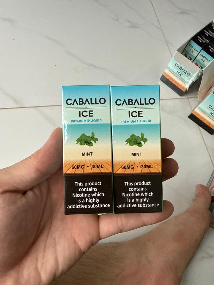 CABALLO ICE 60NI - BẠC HÀ-duoc-ban-tai-KINGZ SMOKE E-JUICE