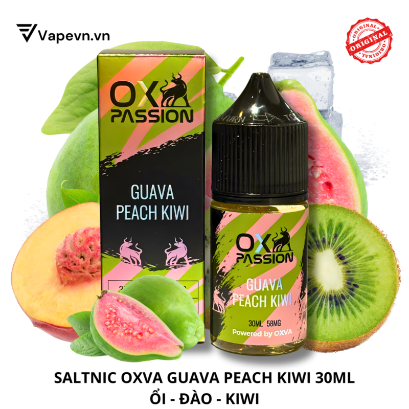 OX PASSION 58NI - Ổi Đào Kiwi-duoc-ban-tai-KINGZ SMOKE E-JUICE