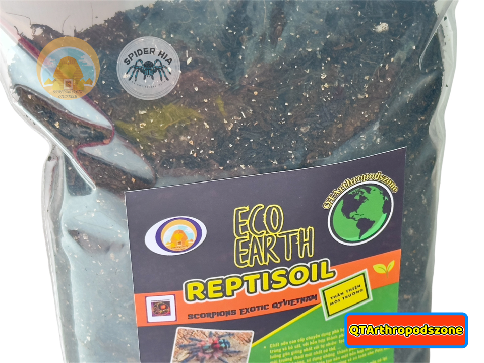 Mega Reptisoil Eco Earth Đất Nền Cao Cấp Chuyên Dụng Cho Côn Trùng Và Bò Sát (Chính Hãng QTArthropodszone)-duoc-ban-tai-QTArthropodszone (Scorpions Exotic QTVietNam & SpiderHia)