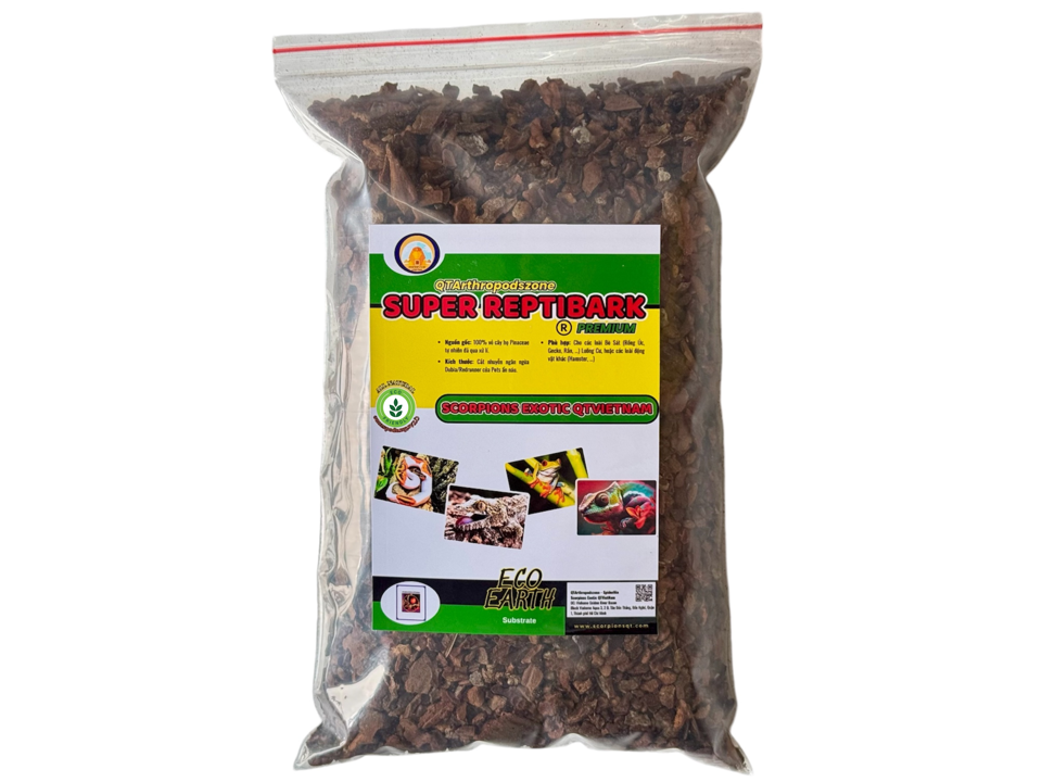 Super ReptiBark (Eco Earth) Chất Nền Chuyên Dụng Bò Sát (Chính Hãng QTArthropodszone)-duoc-ban-tai-QTArthropodszone (Scorpions Exotic QTVietNam & SpiderHia)