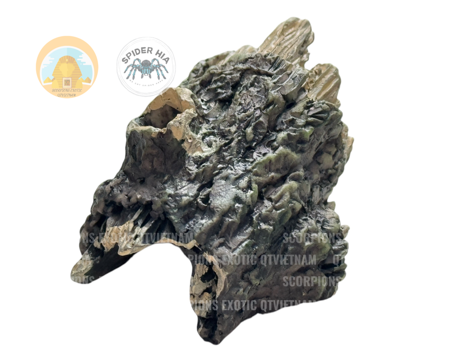 Hang Trú Hốc Cây (giả Cork Bark) Chuyên Dụng Cho Côn trùng (Bọ Cạp/Tarantula/Isopod/Rết/…) Chính Hãng QTArthropodszone-duoc-ban-tai-QTArthropodszone (Scorpions Exotic QTVietNam & SpiderHia)