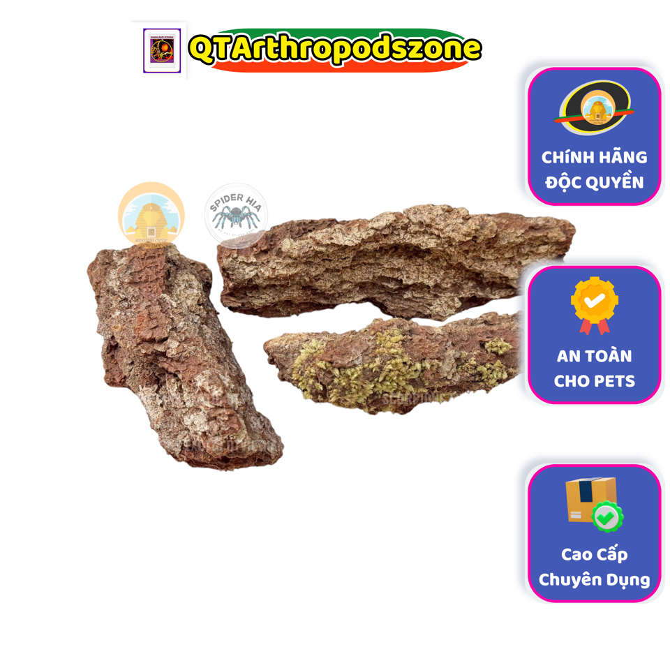 ReptiBark (Gỗ Thông) QTArthropodszone Cao Cấp Chuyên Dụng Cho Pets: Côn Trùng (Nhện, Rết, Bọ Cạp, …) Và Bò Sát-duoc-ban-tai-QTArthropodszone (Scorpions Exotic QTVietNam & SpiderHia)