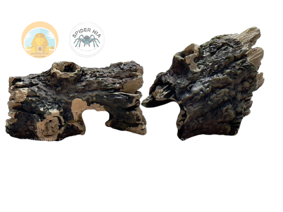 Hang Trú Hốc Cây (giả Cork Bark) Chuyên Dụng Cho Côn trùng (Bọ Cạp/Tarantula/Isopod/Rết/…) Chính Hãng QTArthropodszone-duoc-ban-tai-QTArthropodszone (Scorpions Exotic QTVietNam & SpiderHia)
