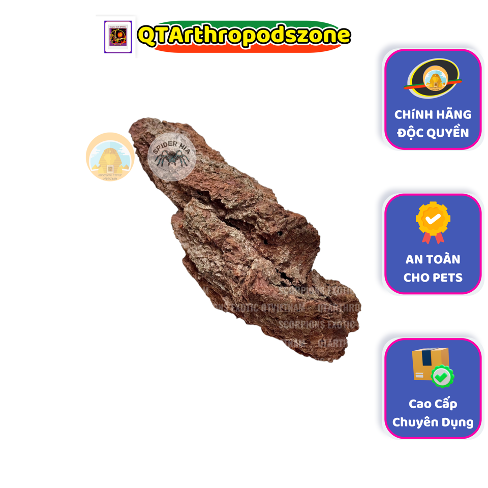 ReptiBark (Gỗ Thông) QTArthropodszone Cao Cấp Chuyên Dụng Cho Pets: Côn Trùng (Nhện, Rết, Bọ Cạp, …) Và Bò Sát-duoc-ban-tai-QTArthropodszone (Scorpions Exotic QTVietNam & SpiderHia)