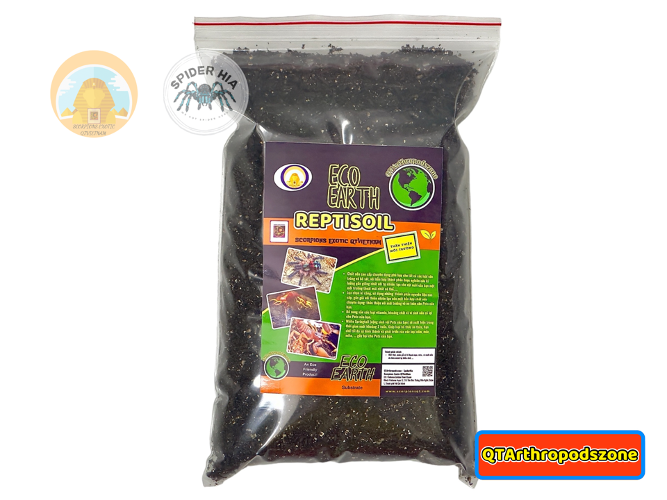 Mega Reptisoil Eco Earth Đất Nền Cao Cấp Chuyên Dụng Cho Côn Trùng Và Bò Sát (Chính Hãng QTArthropodszone)-duoc-ban-tai-QTArthropodszone (Scorpions Exotic QTVietNam & SpiderHia)