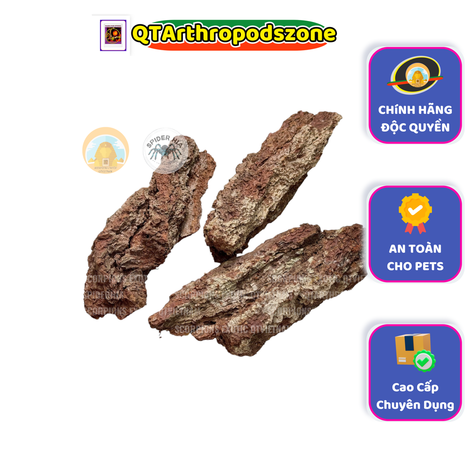 ReptiBark (Gỗ Thông) QTArthropodszone Cao Cấp Chuyên Dụng Cho Pets: Côn Trùng (Nhện, Rết, Bọ Cạp, …) Và Bò Sát-duoc-ban-tai-QTArthropodszone (Scorpions Exotic QTVietNam & SpiderHia)