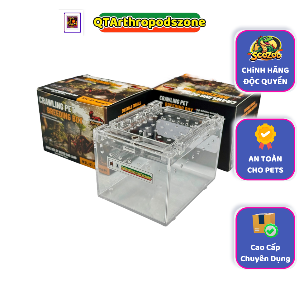 Bộ Kit Nuôi Pets 04 (Bọ Cạp, Tarantula, Isopod, Rết, …) Cao Cấp Chuyên Dụng Chính Hãng QTArthropodszone-duoc-ban-tai-QTArthropodszone (Scorpions Exotic QTVietNam & SpiderHia)