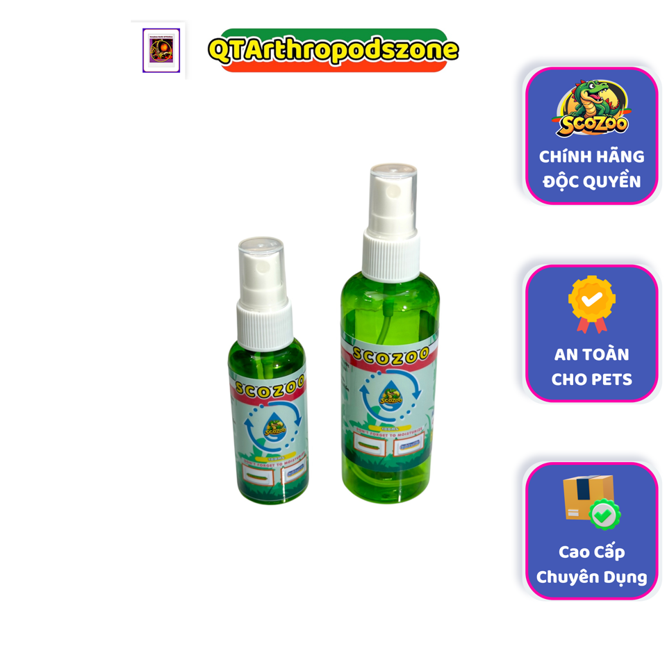 SCOZOO Bình Cấp Ẩm Cao Cấp Chuyên Dụng Chính Hãng QTArthropodszone Cho Côn Trùng Và Bò Sát-duoc-ban-tai-QTArthropodszone (Scorpions Exotic QTVietNam & SpiderHia)