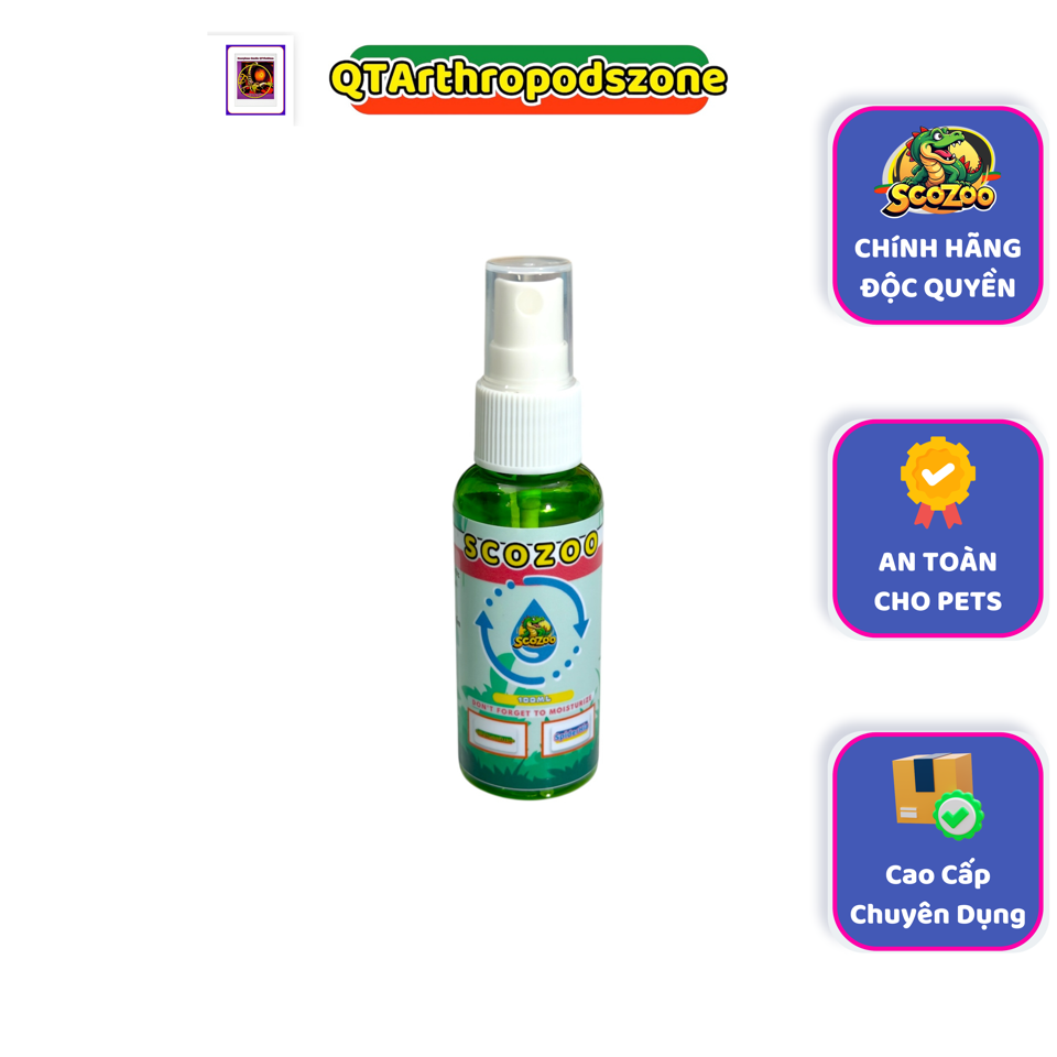 SCOZOO Bình Cấp Ẩm Cao Cấp Chuyên Dụng Chính Hãng QTArthropodszone Cho Côn Trùng Và Bò Sát-duoc-ban-tai-QTArthropodszone (Scorpions Exotic QTVietNam & SpiderHia)