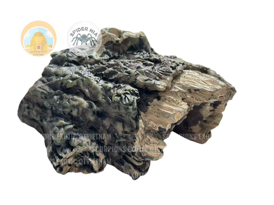 Hang Trú Hốc Cây (giả Cork Bark) Chuyên Dụng Cho Côn trùng (Bọ Cạp/Tarantula/Isopod/Rết/…) Chính Hãng QTArthropodszone-duoc-ban-tai-QTArthropodszone (Scorpions Exotic QTVietNam & SpiderHia)