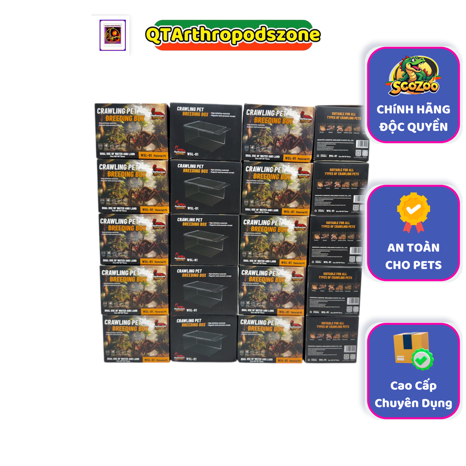 Bộ Kit Nuôi Pets 04 (Bọ Cạp, Tarantula, Isopod, Rết, …) Cao Cấp Chuyên Dụng Chính Hãng QTArthropodszone-duoc-ban-tai-QTArthropodszone (Scorpions Exotic QTVietNam & SpiderHia)