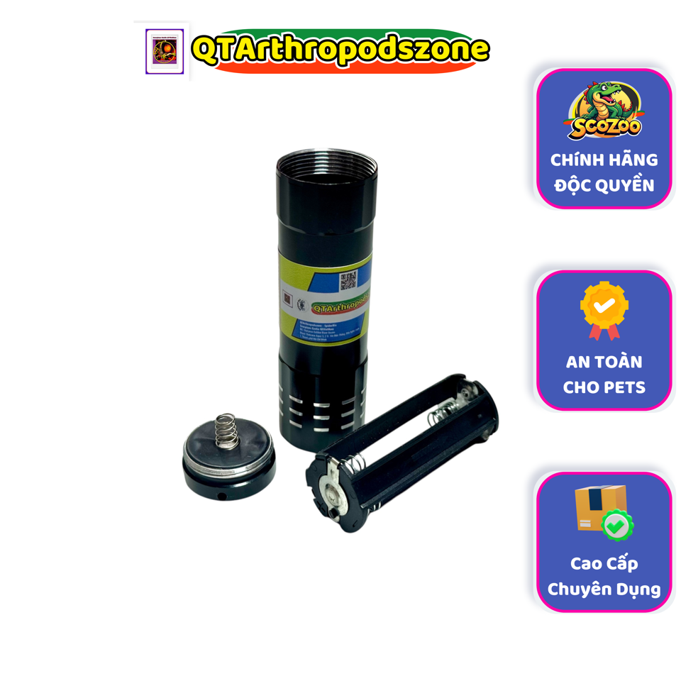 Đèn Tia Cực Tím (UV) Chuyên Dụng Cho Bọ Cạp Chính Hãng QTArthropodszone-duoc-ban-tai-QTArthropodszone (Scorpions Exotic QTVietNam & SpiderHia)