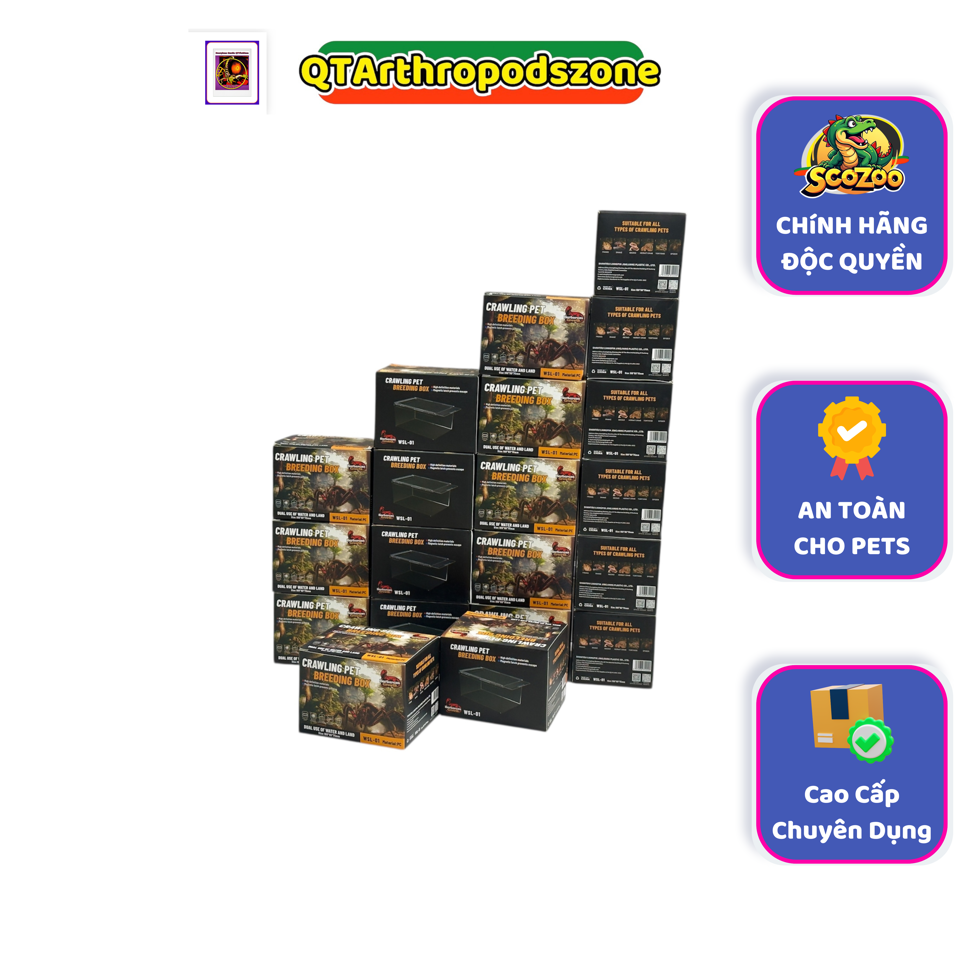 Bộ Kit Nuôi Pets 04 (Bọ Cạp, Tarantula, Isopod, Rết, …) Cao Cấp Chuyên Dụng Chính Hãng QTArthropodszone-duoc-ban-tai-QTArthropodszone (Scorpions Exotic QTVietNam & SpiderHia)