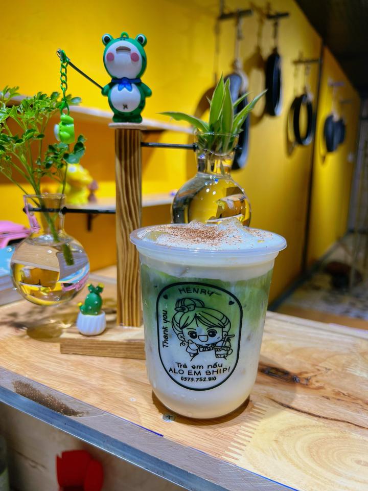 Matcha latte kem muối-duoc-ban-tai-NHI RACER - CHĂM SÓC XE MÁY (TIỆM TRÀ HENRY)