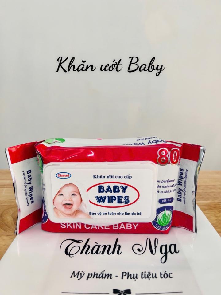 Khăn ướt Baby-duoc-ban-tai-Mỹ Phẩm - Phụ Liệu Tóc Thành Nga