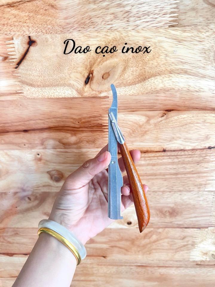 Dao cạo inox-duoc-ban-tai-Mỹ Phẩm - Phụ Liệu Tóc Thành Nga