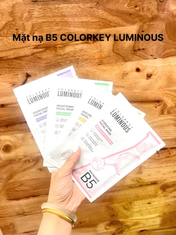 Mặt nạ B5 COLORKEY LUMINOUS-duoc-ban-tai-Mỹ Phẩm - Phụ Liệu Tóc Thành Nga