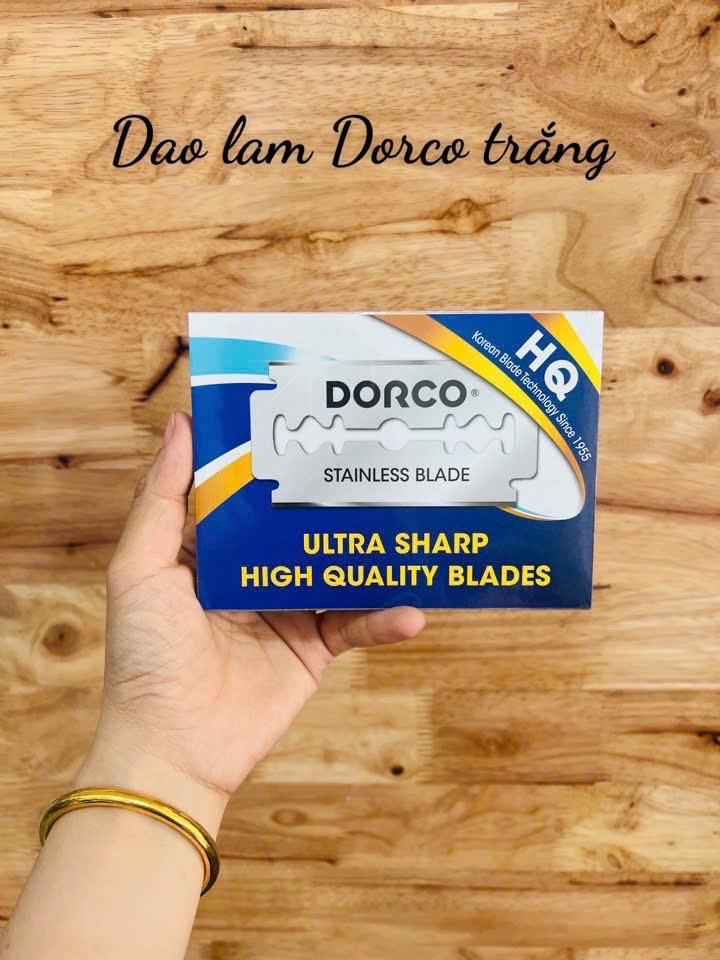 Dao lam Dorco trắng-duoc-ban-tai-Mỹ Phẩm - Phụ Liệu Tóc Thành Nga