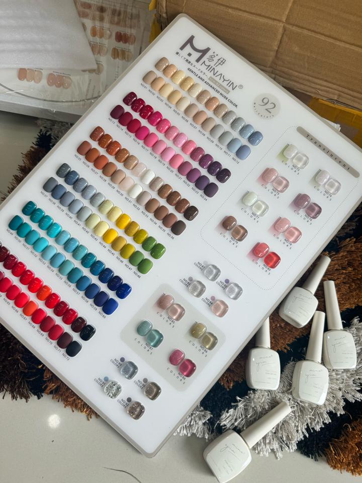 Set sơn 92 Màu-duoc-ban-tai-NAIL GIA TUỆ