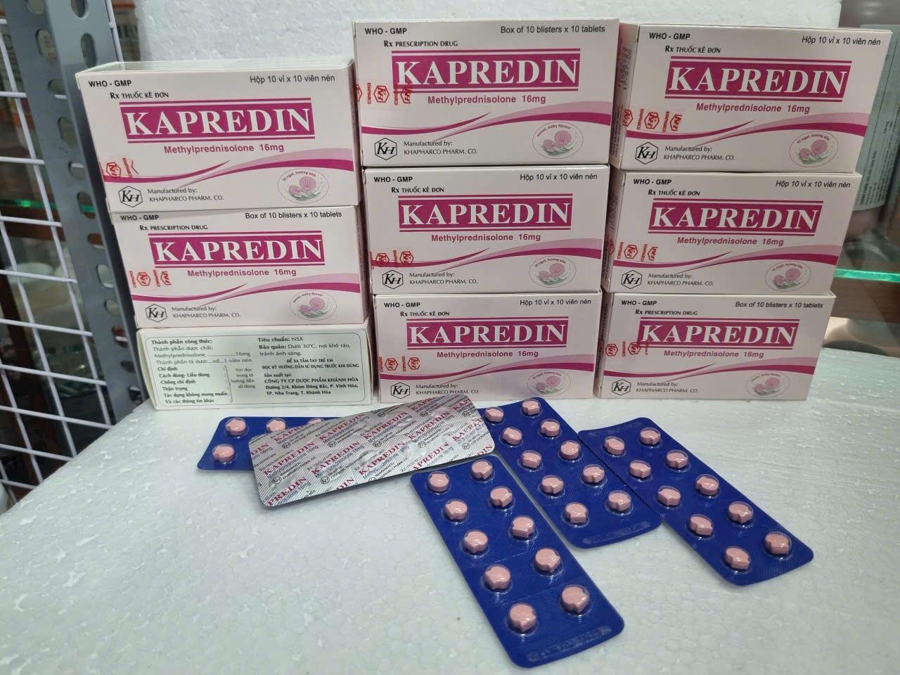 Kapredin 16mg (methyprenisolon) kh-duoc-ban-tai-Nguyễn Kiều Loan