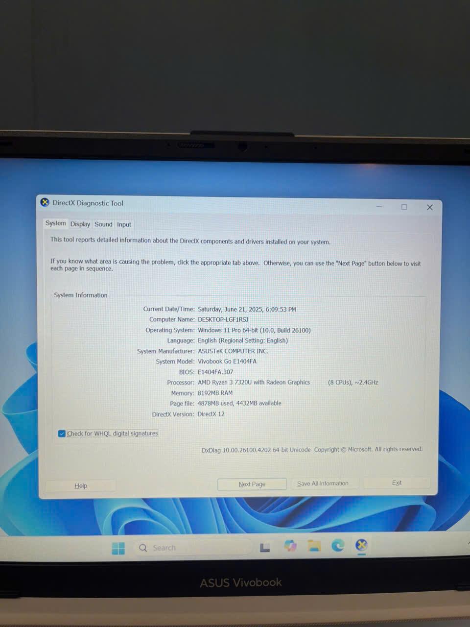 Asus Ryzen 3 7320U Ram 8GB 512GB Bảo hành tới tháng 01/2026-duoc-ban-tai-Vi Tính Kim Trân