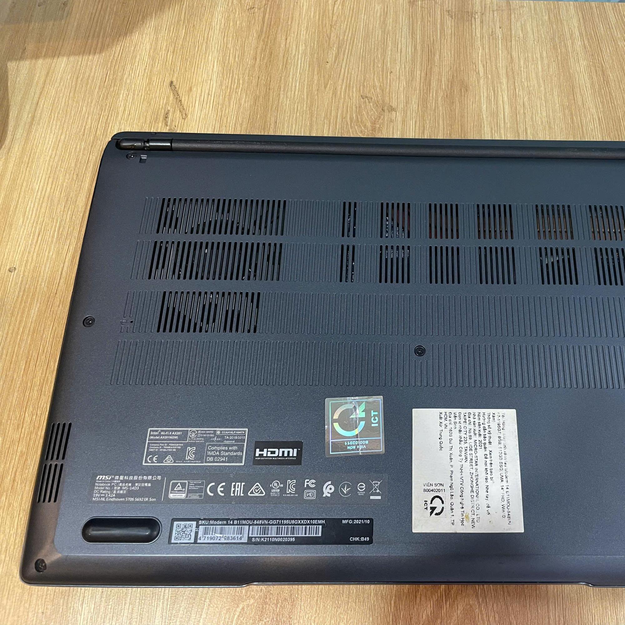 MSI I7 11TH RAM 8GB 512GB SSD-duoc-ban-tai-Vi Tính Kim Trân